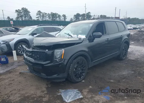 2022 Kia Telluride Sx z USA, uszkodzony, nr VIN 5XYP5DHC1NG243288
